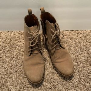 Lucky Brand Tan Booties